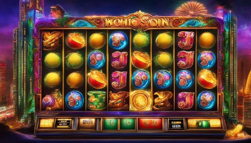 Slot dengan fitur bonus interaktif