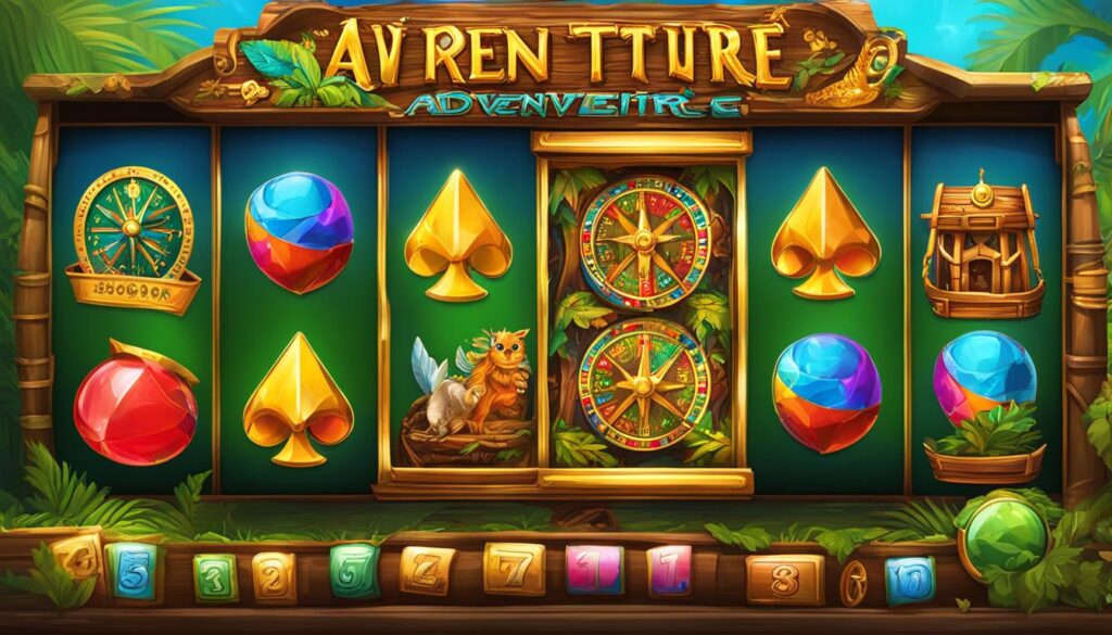 Slot dengan tema petualangan