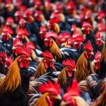 Pertandingan sabung ayam live streaming